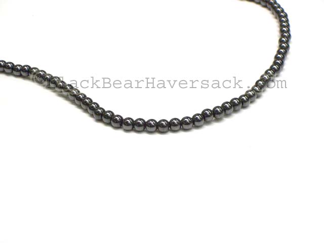 Round Magnetic Hematite Beads