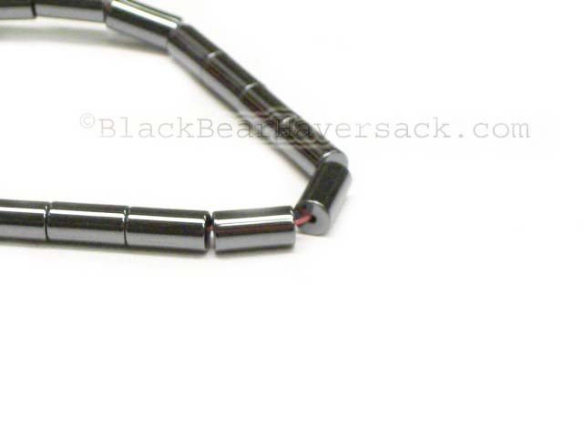 Tube Magnetic Hematite Beads
