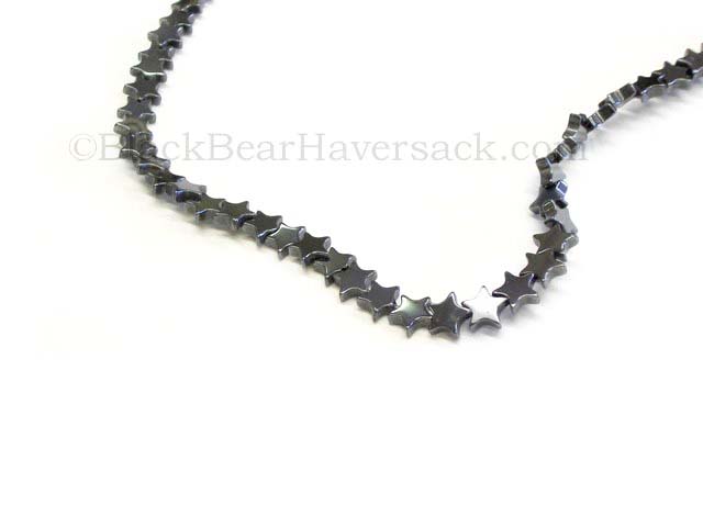 Stars Hematite Beads