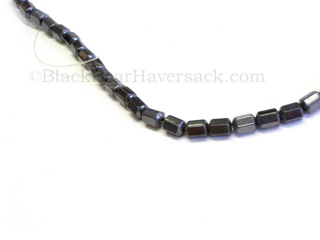 Faceted Magnetic Hematite Bead