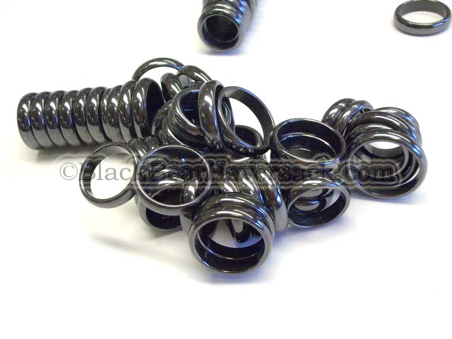 Magnetic Hematite Ring